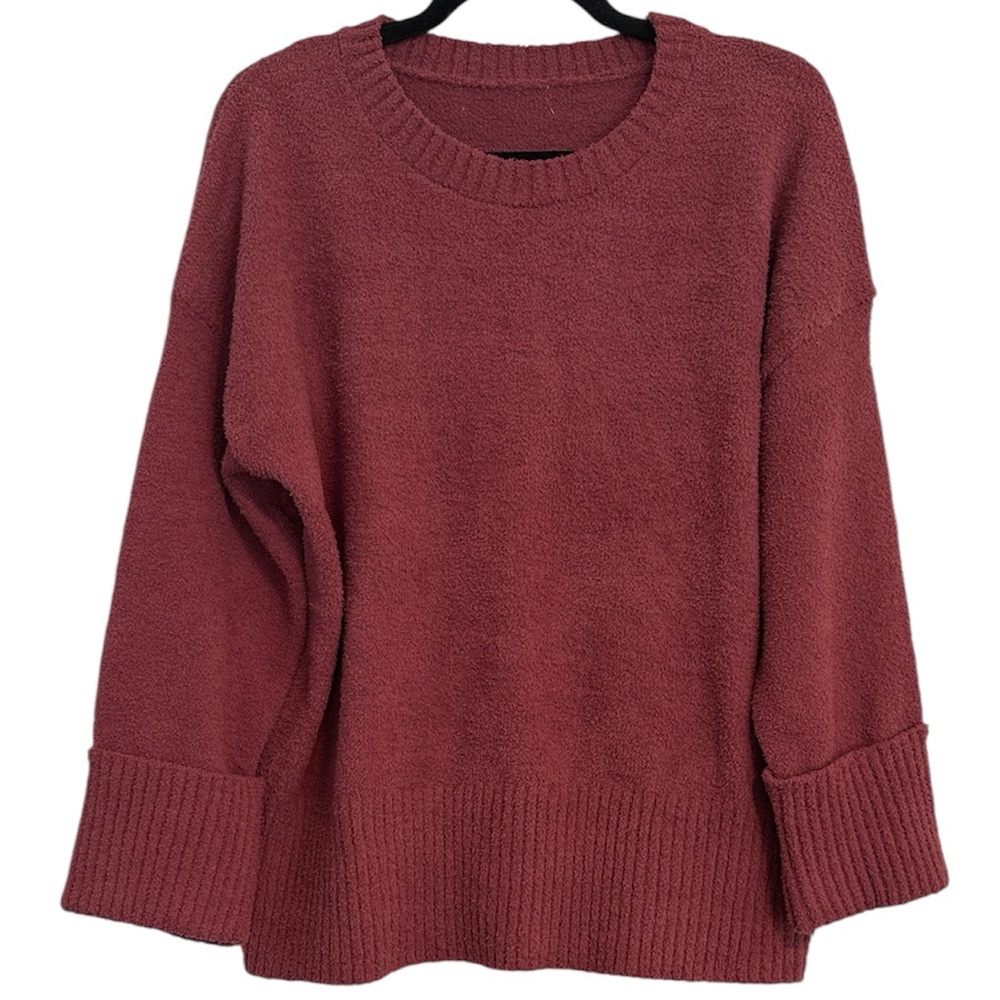 🖤 Super Soft Fuzzy Thick Cuffed Crew Neck Sweater (Tag Cut Out)